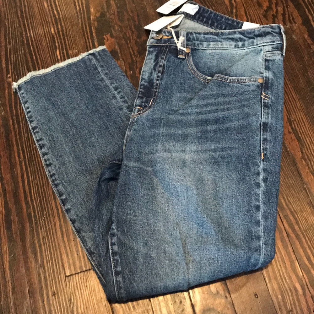 Torrid high rise straight jeans